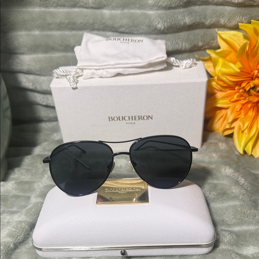 New! Boucheron Paris BC0062S Sunglasses! - Picture 4 of 15